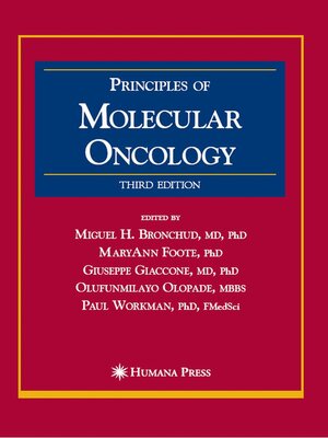 cover image of Principles of Molecular Oncology